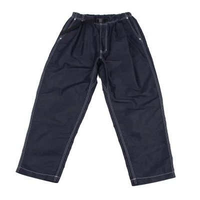 COMME des GARCONS HOMME Cotton Poly Belted Shiny Pants