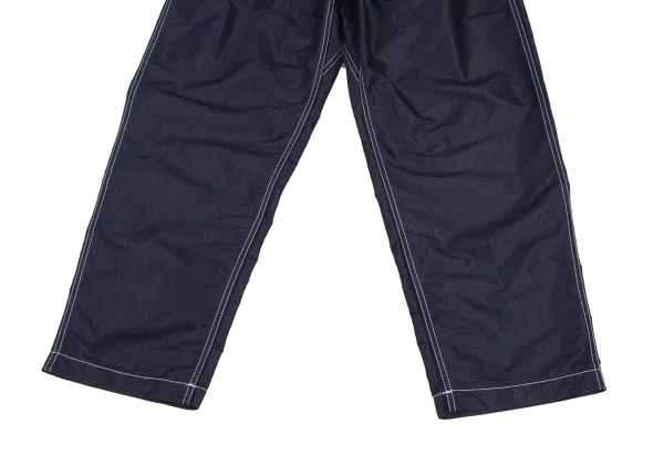 COMME des GARCONS HOMME Cotton Poly Belted Shiny Pants K-166945_008