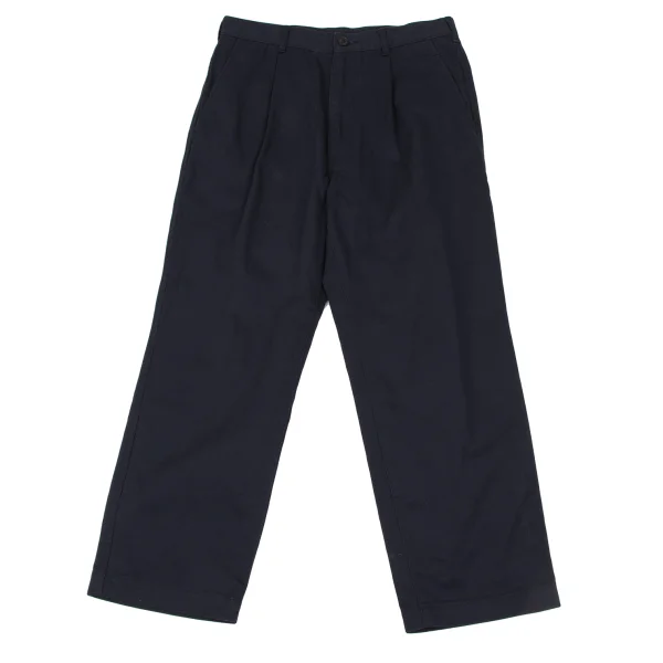 COMME des GARCONS HOMME Washed Cotton Chino Pants Navy S K-166946_001