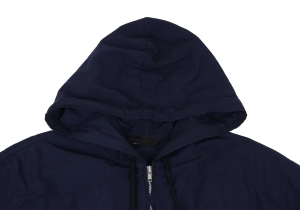 COMME des GARCONS HOMME DEUX Wrinkled Hooded Shirt Blouson K-166947_003