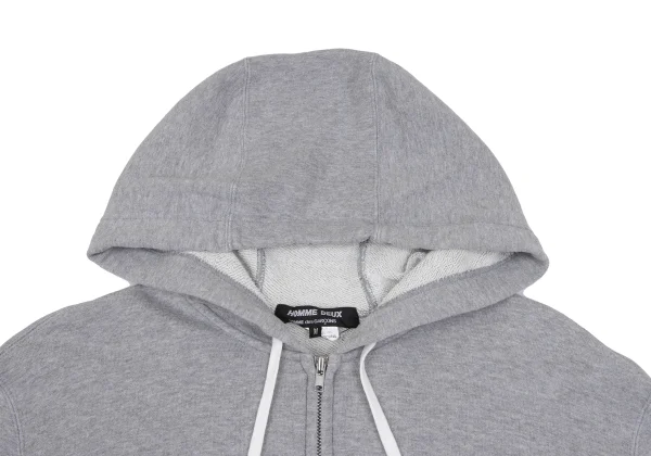 COMME des GARCONS HOMME DEUX Felt Pocket Zip Hoodie K-166948_005