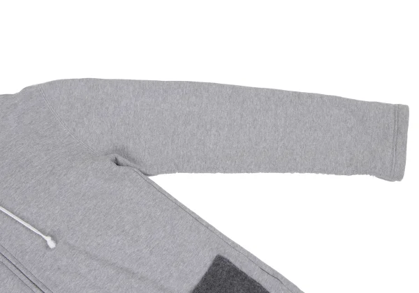COMME des GARCONS HOMME DEUX Felt Pocket Zip Hoodie K-166948_008