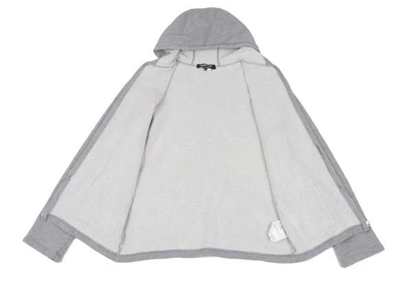 COMME des GARCONS HOMME DEUX Felt Pocket Zip Hoodie K-166948_012