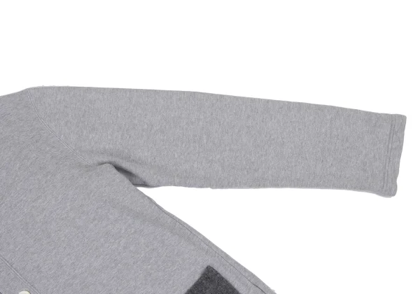 COMME des GARCONS HOMME DEUX Felt Pocket Sweatshirt Cardigan K-166949_007