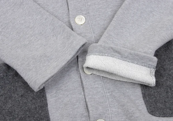 COMME des GARCONS HOMME DEUX Felt Pocket Sweatshirt Cardigan K-166949_008