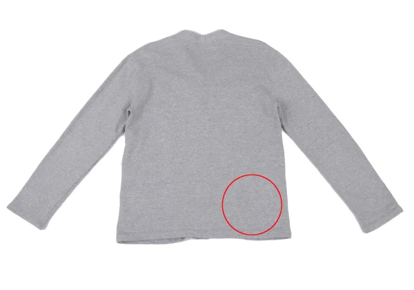 COMME des GARCONS HOMME DEUX Felt Pocket Sweatshirt Cardigan K-166949_012