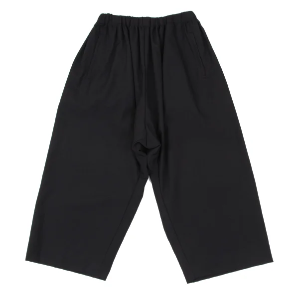 COMME des GARCONS Wool Easy Dropped Crotch Pants Black XS K-166950_001