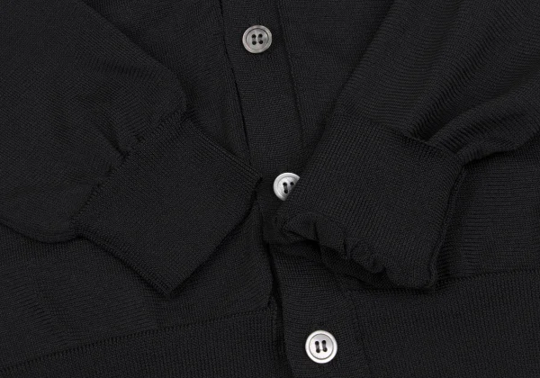 COMME des GARCONS Front Layered Poly Cardigan K-166952_008