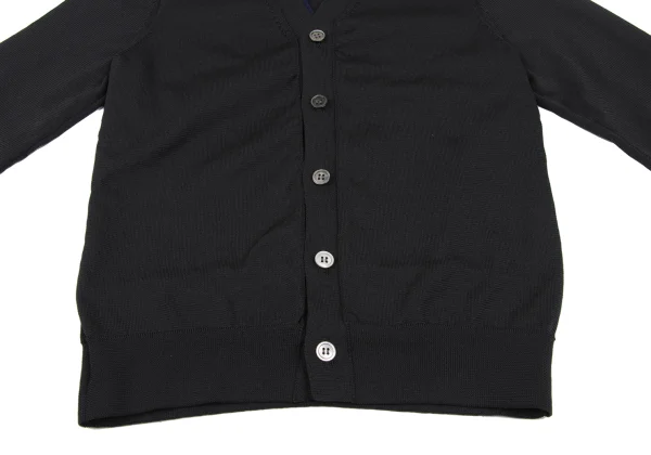 COMME des GARCONS Front Layered Poly Cardigan K-166952_009