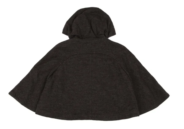 tricot COMME des GARCONS Flare Sleeve Wool Knit Short Zip Blouson K-166954_011