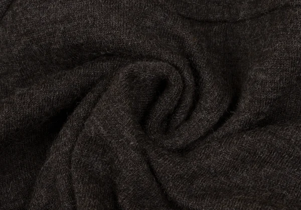 tricot COMME des GARCONS Flare Sleeve Wool Knit Short Zip Blouson K-166954_012