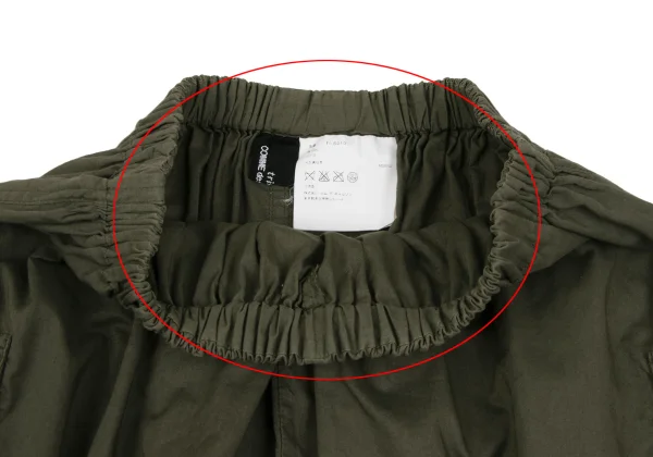 tricot COMME des GARCONS Cotton Cargo Pocket Skirt K-166955_005
