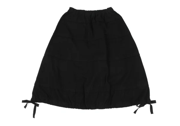 tricot COMME des GARCONS Dyed Cotton Tuck Skirt K-166956_010