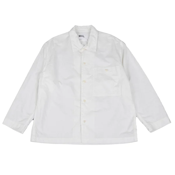 MHL Cotton Linen Shirt White M K-166957_001
