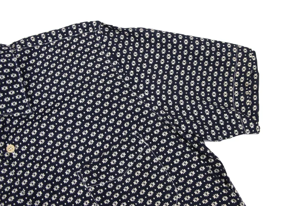 COMME des GARCONS HOMME Rayon Printed Short Sleeve Shirt K-166961_007