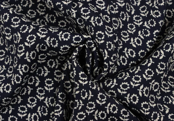 COMME des GARCONS HOMME Rayon Floral Printed Short Sleeve Shirt K-166963_012