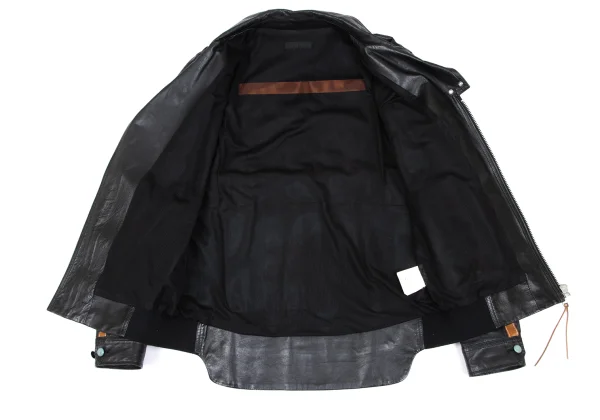 UNDERCOVER ISM Switching Design Leather Jacket K-166971_013