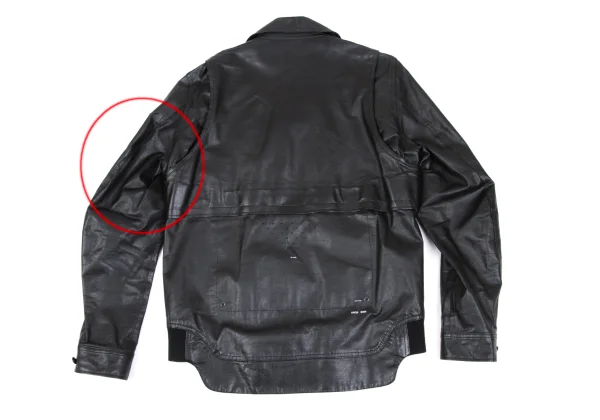 UNDERCOVER ISM Switching Design Leather Jacket K-166971_014