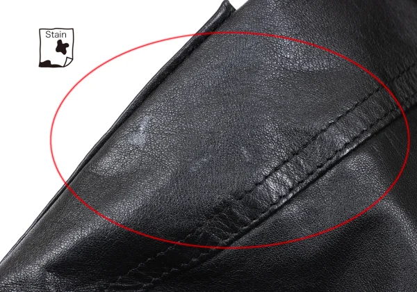 UNDERCOVER ISM Switching Design Leather Jacket K-166971_015