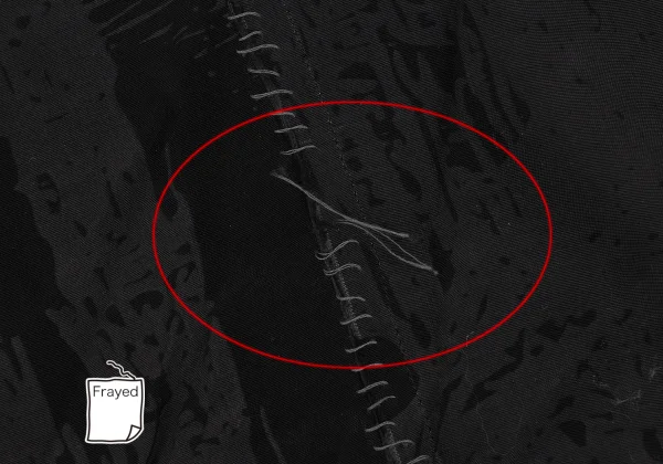 UNDERCOVER ISM Stitched Cutting Design Short Sleeve Shirt K-166972_012