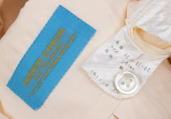 UNDERCOVER LEAF-Era Big-collar Long Sleeve Shirt K-166974_022