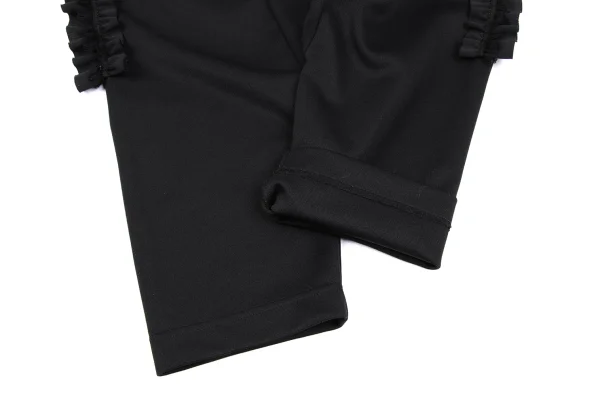COMME des GARCONS Side Frill Taping Jersey Dropped Crotch Pants K-166976_006