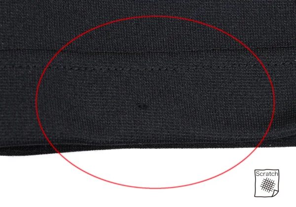 COMME des GARCONS Side Frill Taping Jersey Dropped Crotch Pants K-166976_009