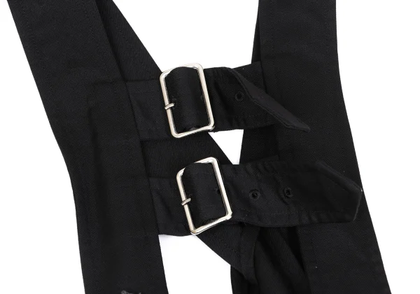 BLACK COMME des GARCONS Wool Belt Shoulder Hanging Skirt K-166979_004