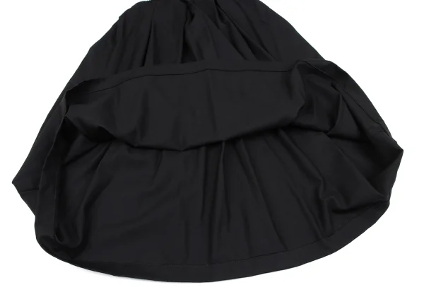 BLACK COMME des GARCONS Wool Belt Shoulder Hanging Skirt K-166979_009