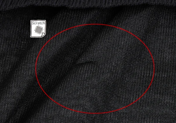 JUNYA WATANABE COMME des GARCONS Poly Nylon Decollete Tiered Knit K-166980_004