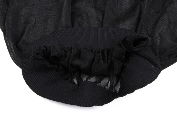 JUNYA WATANABE COMME des GARCONS Poly Nylon Decollete Tiered Knit K-166980_009