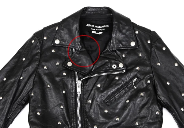 JUNYA WATANABE COMME des GARCONS Stud Design Motorcycle Jacket K-166981_003
