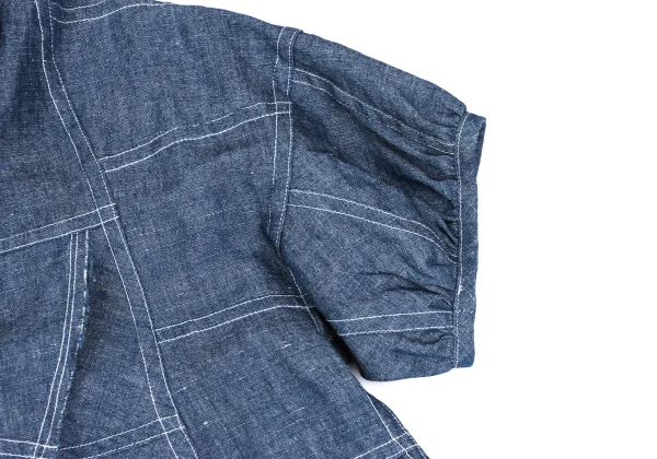 JUNYA WATANABE COMME des GARCONS denim Switching Skipper Denim Blouse K-166982_005