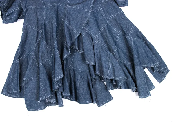 JUNYA WATANABE COMME des GARCONS denim Switching Skipper Denim Blouse K-166982_006