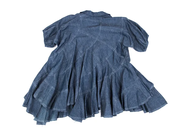 JUNYA WATANABE COMME des GARCONS denim Switching Skipper Denim Blouse K-166982_009