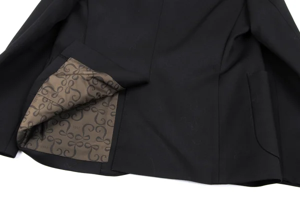 tricot COMME des GARCONS Detachable Frill Wool Gaba Jacket K-166985_015