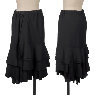 tricot COMME des GARCONS tricot Special Tiered Wool Skirt