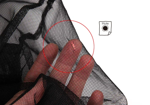 noir kei ninomiya Poly Mesh Frill Zip Jacket K-166988_012