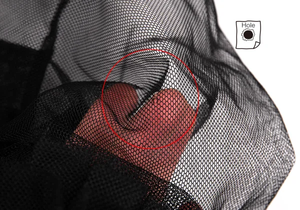 noir kei ninomiya Poly Mesh Frill Zip Jacket K-166988_013