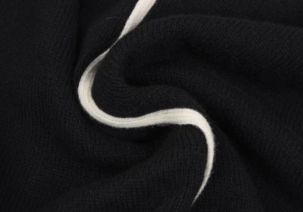 ohji Yamamoto FEMME Wool Nylon Piping Knit Sweater K-166992_014