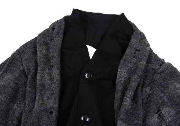 Y's Clash Layered Cardigan K-166995_003