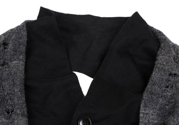 Y's Clash Layered Cardigan K-166995_004