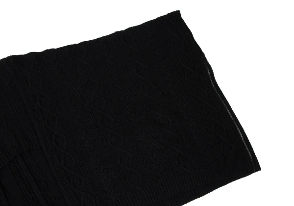 RISMAT by Y's Wool Cable Knit Poncho K-166997_005