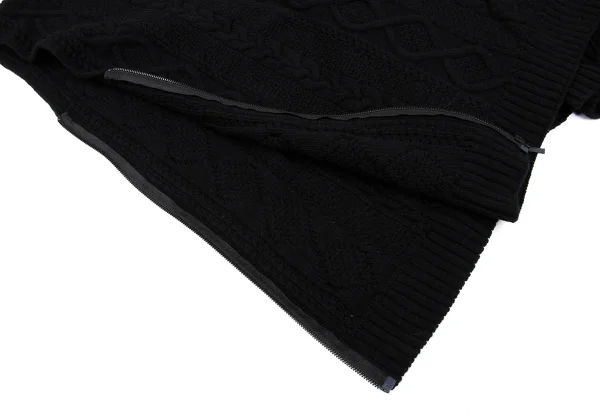 RISMAT by Y's Wool Cable Knit Poncho K-166997_008