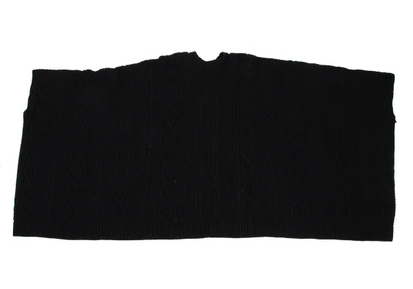 RISMAT by Y's Wool Cable Knit Poncho K-166997_010