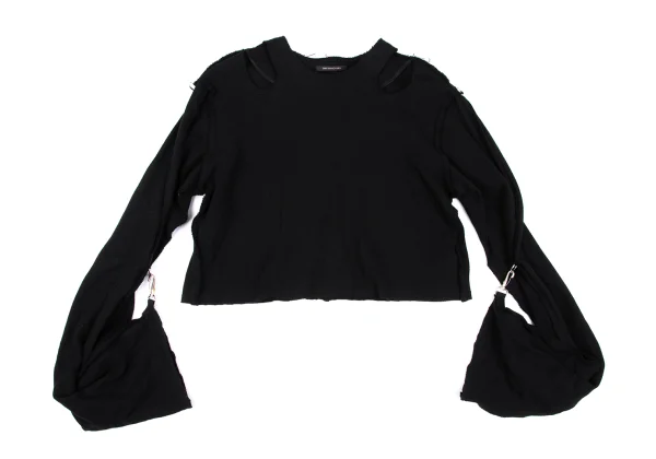 TAKESHI KOSAKA by Y's Pink Label Cutting Shoulder Cotton Knit K-166998_002