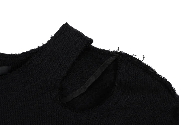 TAKESHI KOSAKA by Y's Pink Label Cutting Shoulder Cotton Knit K-166998_005