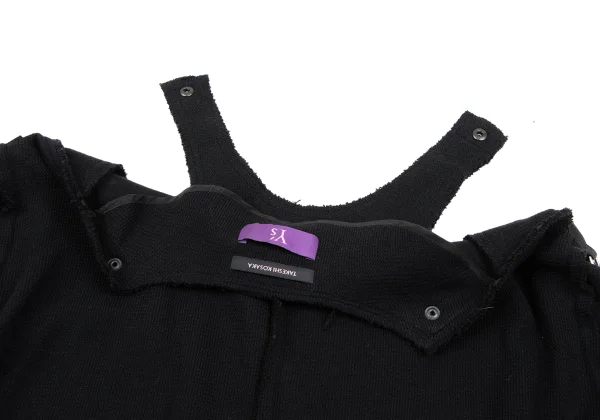 TAKESHI KOSAKA by Y's Pink Label Cutting Shoulder Cotton Knit K-166998_013