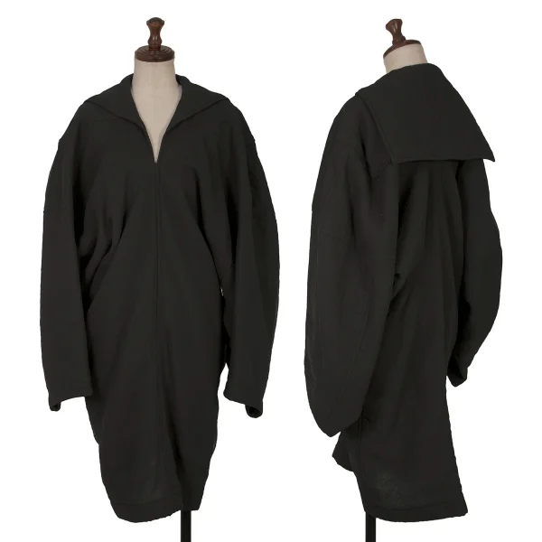 COMME des GARCONS Police Skipper Sailor Collar Top Charcoal M K-167003_001