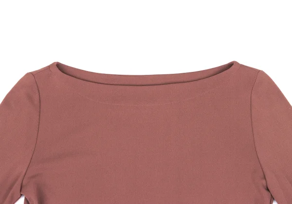 Jean Paul GAULTIER FEMME Padded Sleeve Boat Neck Blouse K-167004_003